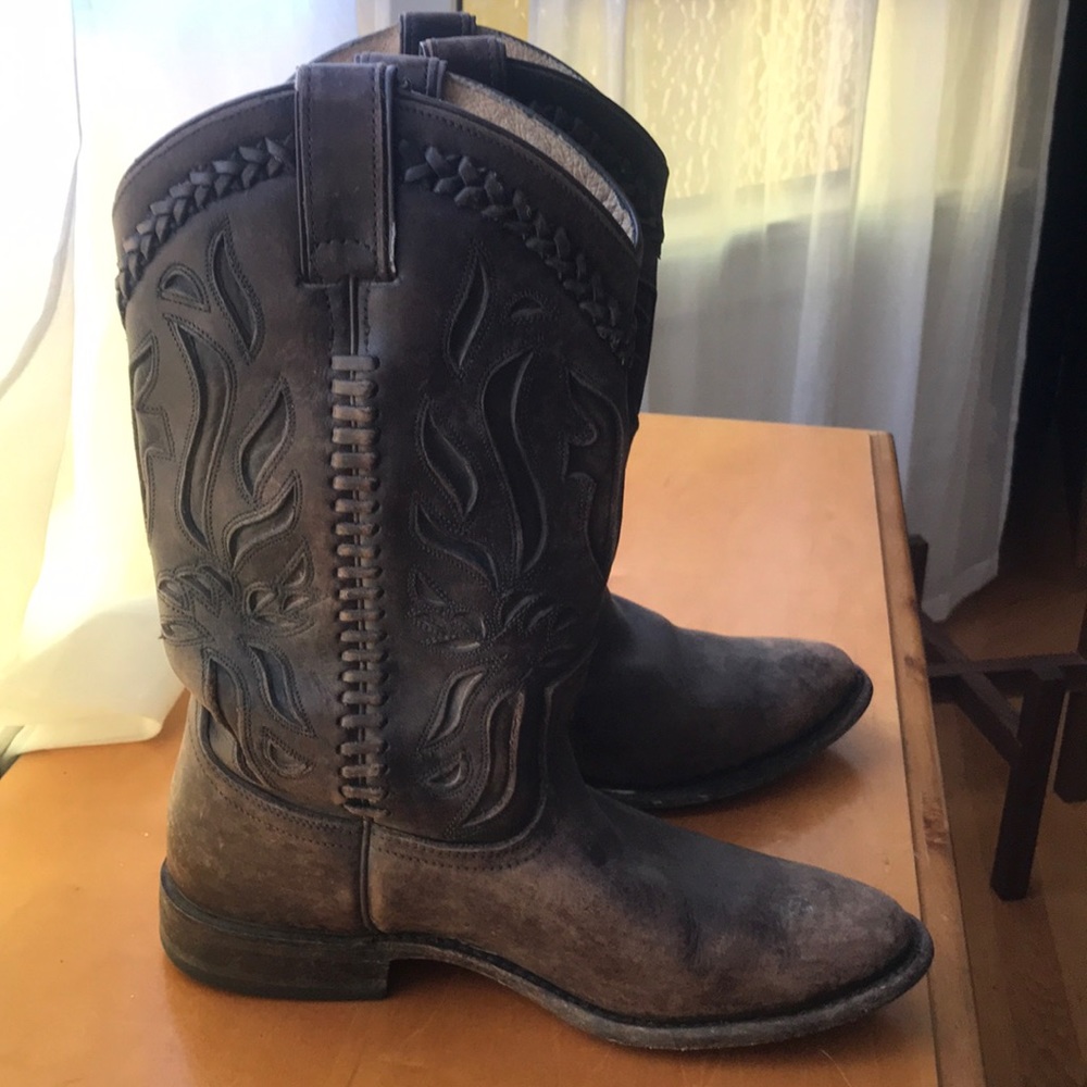 Frye western boot